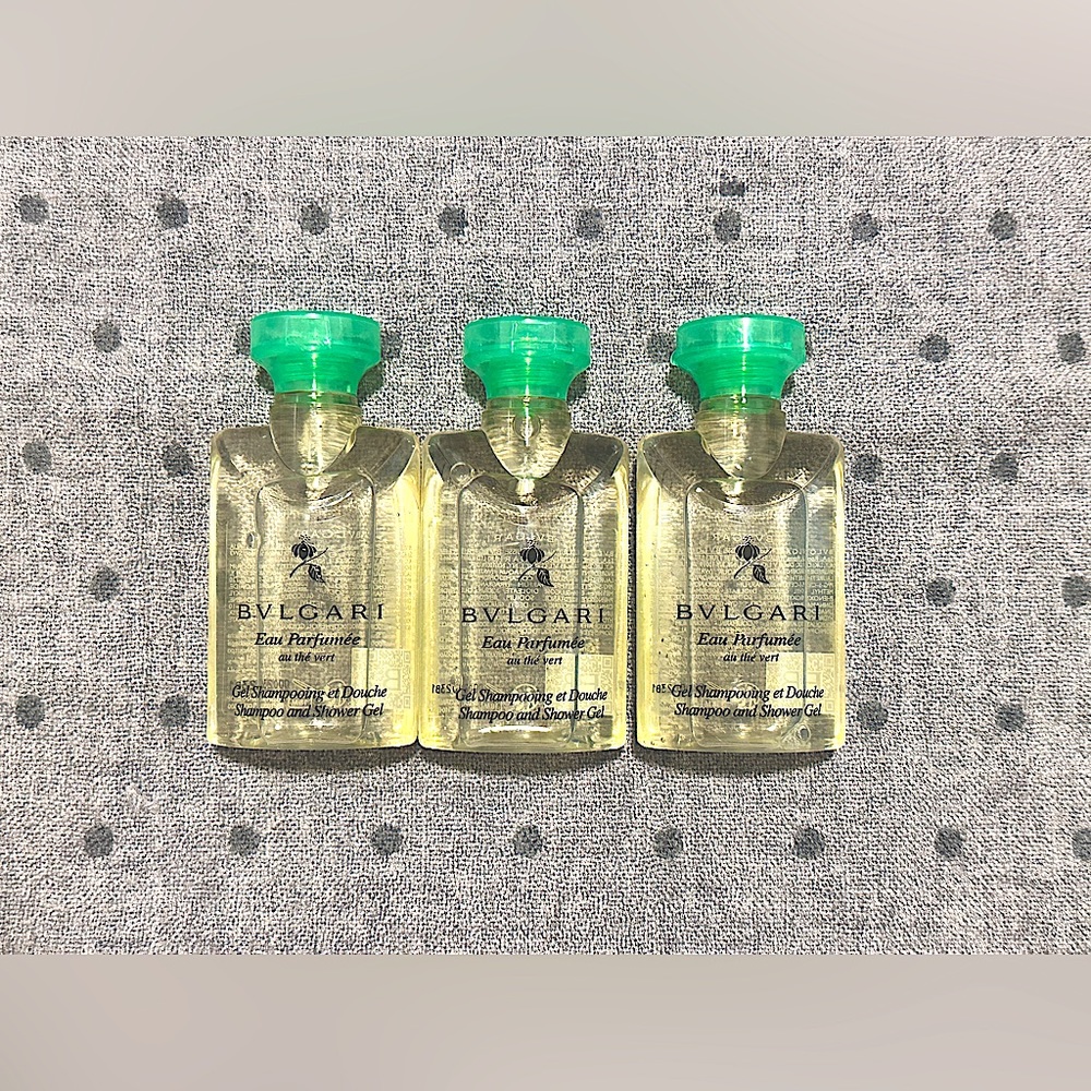 Bvlgari Travel Size Shampoo and Shower Gel
